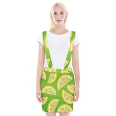 Lemon Fruit Healthy Fruits Food Braces Suspender Skirt by Nexatart