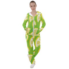 Lemon Fruit Healthy Fruits Food Women s Tracksuit by Nexatart