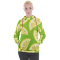 Lemon Fruit Healthy Fruits Food Women s Hooded Pullover View1