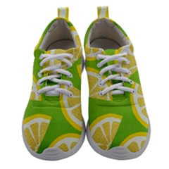 Lemon Fruit Healthy Fruits Food Women Athletic Shoes by Nexatart