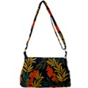 Fashionable Seamless Tropical Pattern With Bright Green Blue Plants Leaves Multipack Bag View3