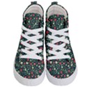 Flowering Branches Seamless Pattern Kids  Hi-Top Skate Sneakers View1