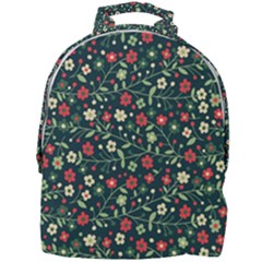 Flowering Branches Seamless Pattern Mini Full Print Backpack by Nexatart