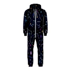 Space Wallpapers Hooded Jumpsuit (kids)