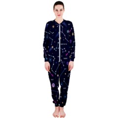 Space Wallpapers Onepiece Jumpsuit (ladies) 