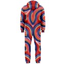 Pattern Curve Design Hooded Jumpsuit (Men)  View2