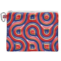 Pattern Curve Design Canvas Cosmetic Bag (xxl)