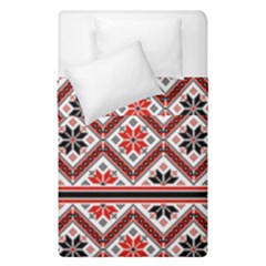 Folklore Ethnic Pattern Background Duvet Cover Double Side (single Size) by Nexatart