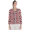 Folklore Ethnic Pattern Background Women s Windbreaker View1