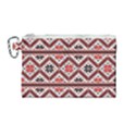 Folklore Ethnic Pattern Background Canvas Cosmetic Bag (Medium) View1