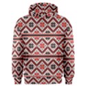 Folklore Ethnic Pattern Background Men s Overhead Hoodie View1