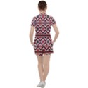 Folklore Ethnic Pattern Background Women s Tee and Shorts Set View2