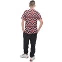 Folklore Ethnic Pattern Background Men s Sport Top View2