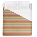 Vintage Stripes Lines Background Duvet Cover (Queen Size) View1