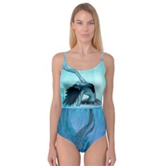 Wonderful Jellyfish Women Camisole Leotard  by FantasyWorld7