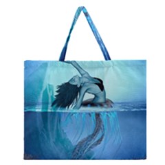 Wonderful Jellyfish Women Zipper Large Tote Bag by FantasyWorld7