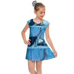 Wonderful Jellyfish Women Kids  Cap Sleeve Dress by FantasyWorld7