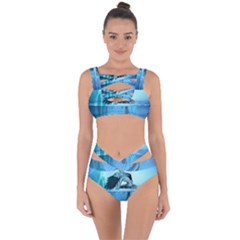 Wonderful Jellyfish Women Bandaged Up Bikini Set  by FantasyWorld7