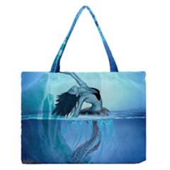 Wonderful Jellyfish Women Zipper Medium Tote Bag by FantasyWorld7