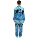 Wonderful Jellyfish Women Satin Long Sleeve Pyjamas Set View2