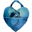 Wonderful Jellyfish Women Giant Heart Shaped Tote View1