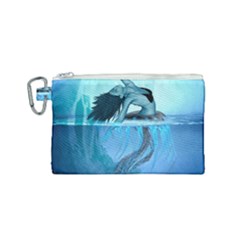 Wonderful Jellyfish Women Canvas Cosmetic Bag (small) by FantasyWorld7