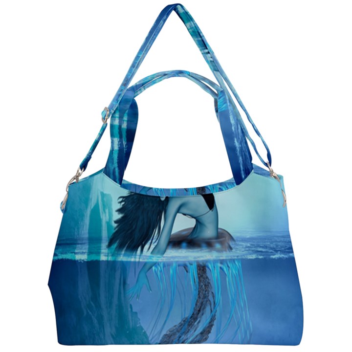 Wonderful Jellyfish Women Double Compartment Shoulder Bag