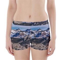 El Chalten Landcape Andes Patagonian Mountains, Agentina Boyleg Bikini Wrap Bottoms by dflcprintsclothing