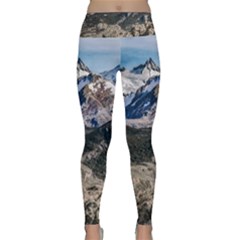 El Chalten Landcape Andes Patagonian Mountains, Agentina Lightweight Velour Classic Yoga Leggings by dflcprintsclothing