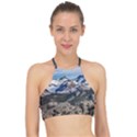 El Chalten Landcape Andes Patagonian Mountains, Agentina Racer Front Bikini Top View1