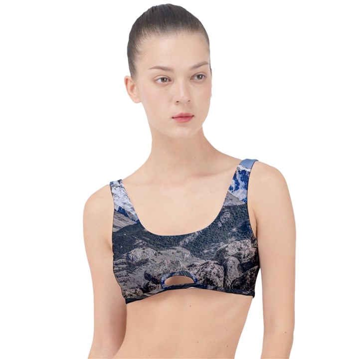 El Chalten Landcape Andes Patagonian Mountains, Agentina The Little Details Bikini Top