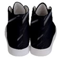 Minimalist Black Linear Abstract Print Men s Hi-Top Skate Sneakers View4