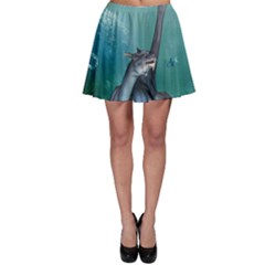 Awesome Seadragon Skater Skirt by FantasyWorld7