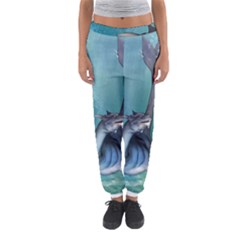 Awesome Seadragon Women s Jogger Sweatpants by FantasyWorld7