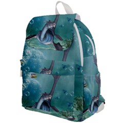 Awesome Seadragon Top Flap Backpack by FantasyWorld7