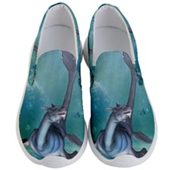 Awesome Seadragon Men s Lightweight Slip Ons by FantasyWorld7