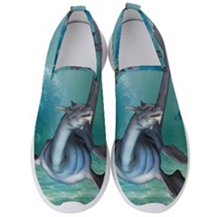 Awesome Seadragon Men s Slip On Sneakers by FantasyWorld7