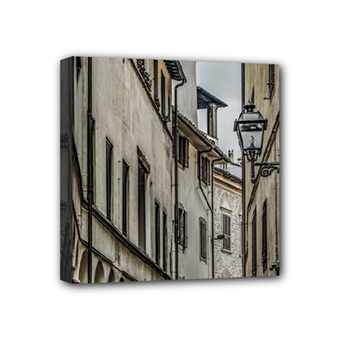 Houses At Historic Center Of Florence, Italy Mini Canvas 4  X 4  (stretched) by dflcprintsclothing