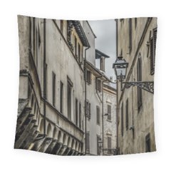 Houses At Historic Center Of Florence, Italy Square Tapestry (large) by dflcprintsclothing