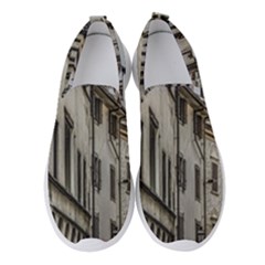 Houses At Historic Center Of Florence, Italy Women s Slip On Sneakers by dflcprintsclothing