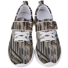 Houses At Historic Center Of Florence, Italy Women s Velcro Strap Shoes by dflcprintsclothing