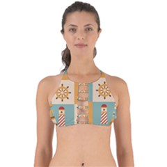 Nautical Elements Collection Perfectly Cut Out Bikini Top