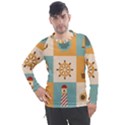 Nautical Elements Collection Men s Pique Long Sleeve Tee View1