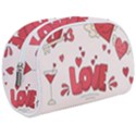 Hand Drawn Valentines Day Element Collection Makeup Case (Medium) View1