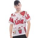 Hand Drawn Valentines Day Element Collection Men s Sport Top View1