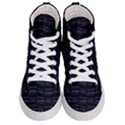 Sweet Dreams Phrase Motif Typographic Pattern Men s Hi-Top Skate Sneakers View1