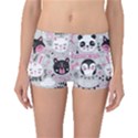 Big Set With Cute Cartoon Animals Bear Panda Bunny Penguin Cat Fox Boyleg Bikini Bottoms View1