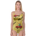 Childish Seamless Pattern With Dino Driver Camisole Leotard  View1