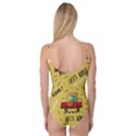 Childish Seamless Pattern With Dino Driver Camisole Leotard  View2