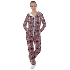 Hibiscus Flowers Collage Pattern Design Women s Tracksuit by dflcprintsclothing